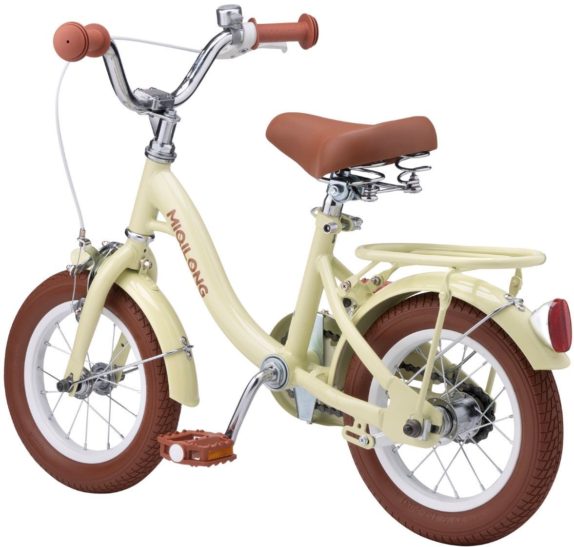 Дитячий велосипед Miqilong LS 12" бежевийфото7