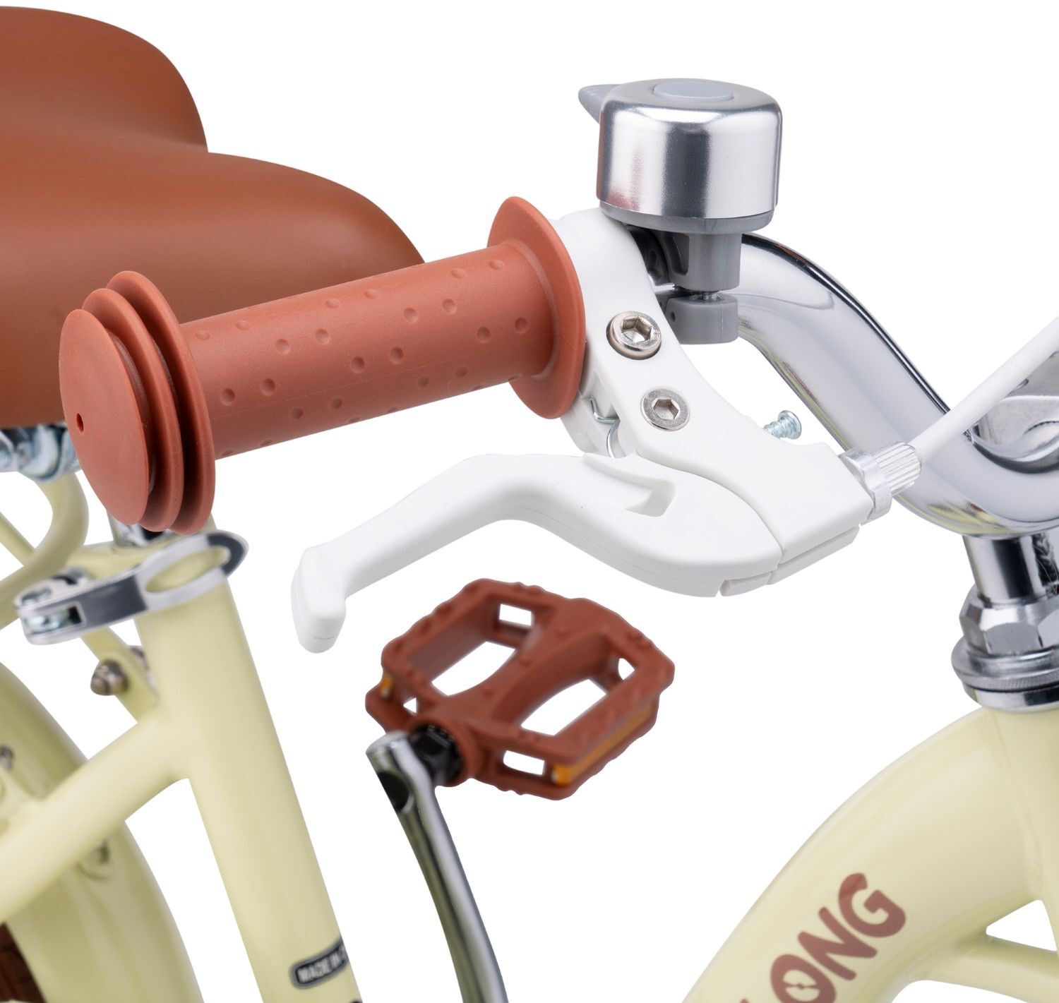 Дитячий велосипед Miqilong LS 12" бежевийфото9