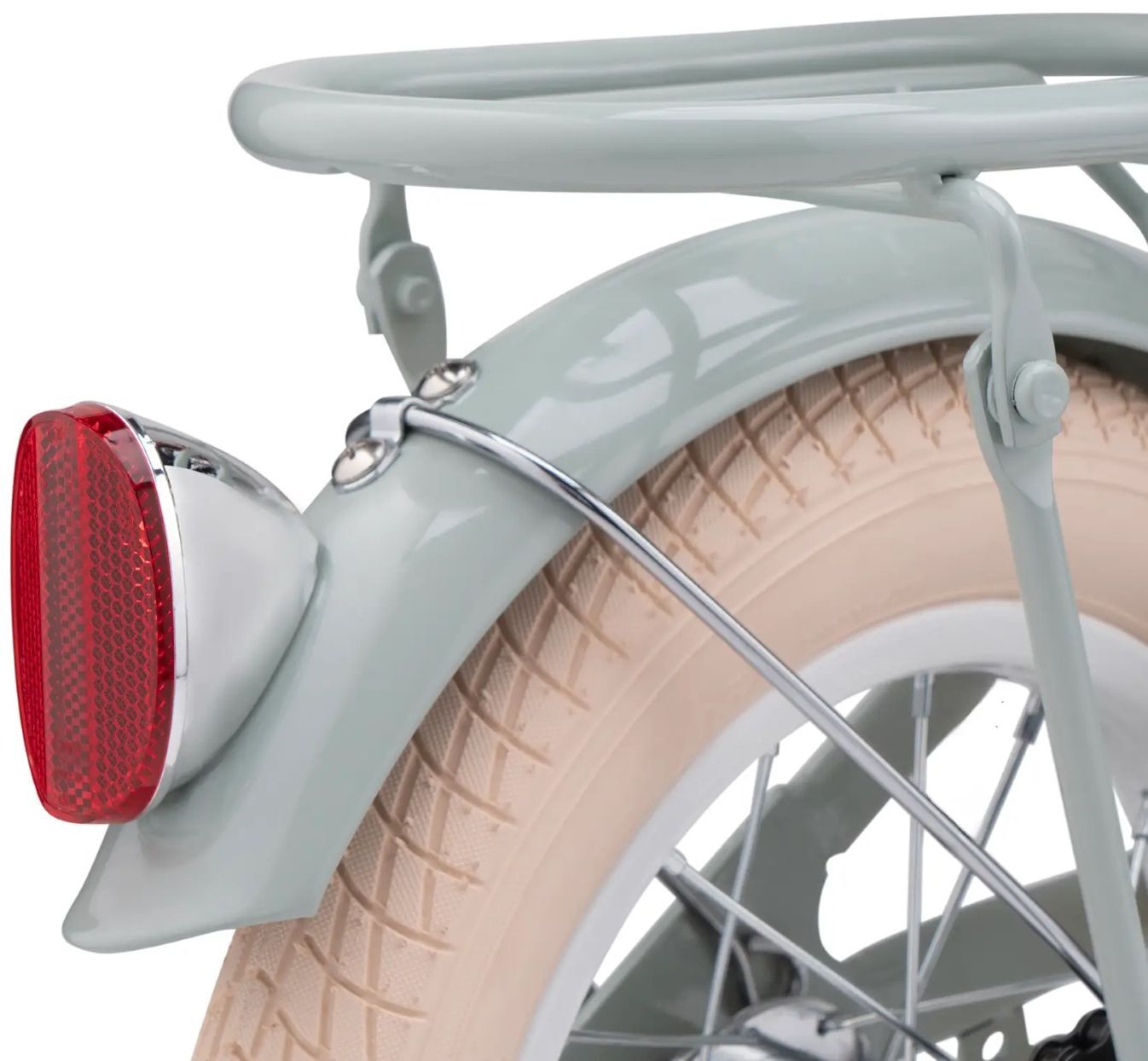 Детский велосипед Miqilong LS 12" оливковый фото 13