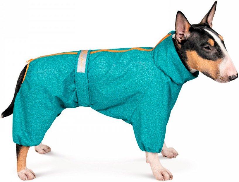 Комбинезон для собак Pet Fashion Rain размер 7XL бирюзовый фото 2