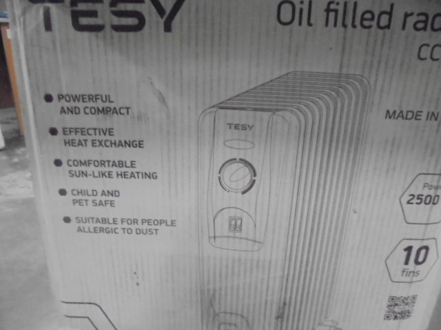 Масляний радіатор TESY CC 2510 E05 R фото 5