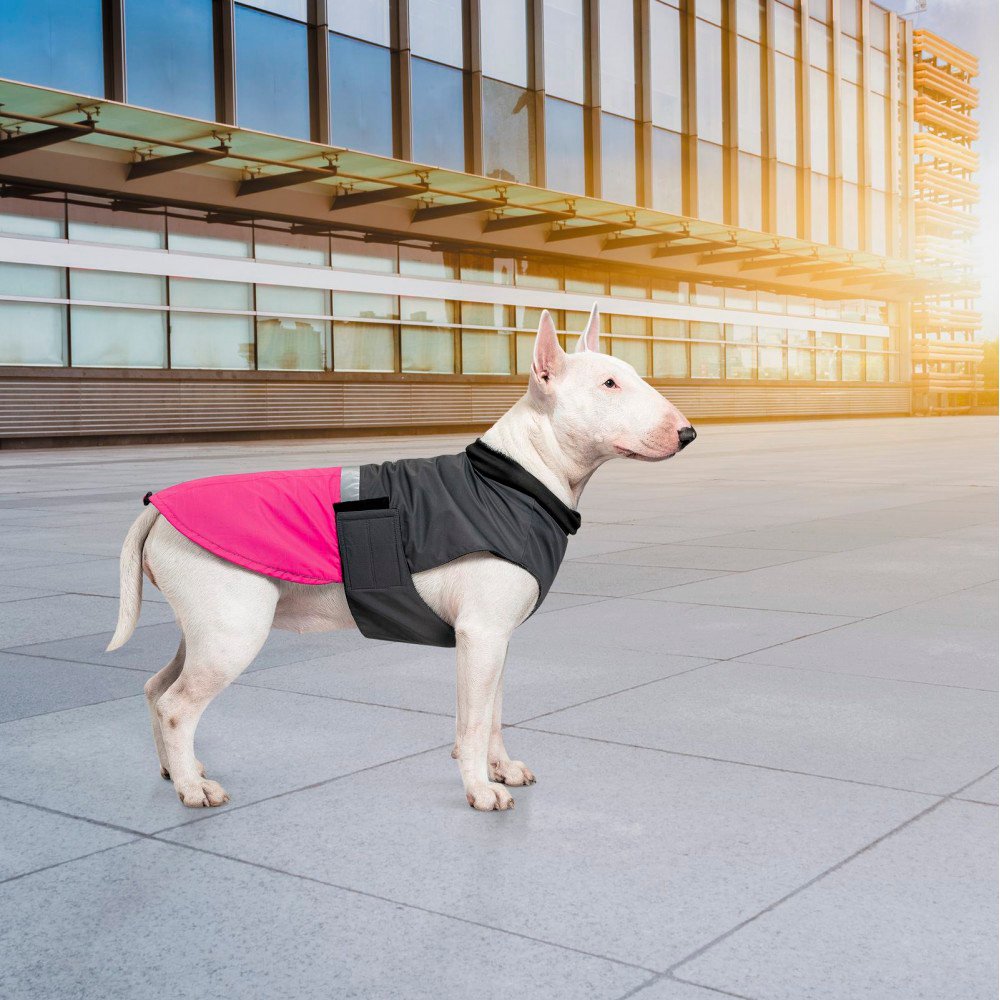 Попона для собак Pet Fashion Roy размер 7XL малиново-серый фото 7
