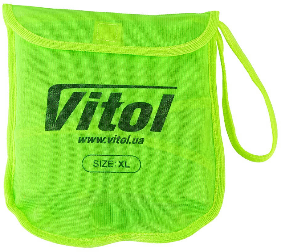 Жилет сигнальний Vitol 116B XL Зелений (ЖБ002)фото3