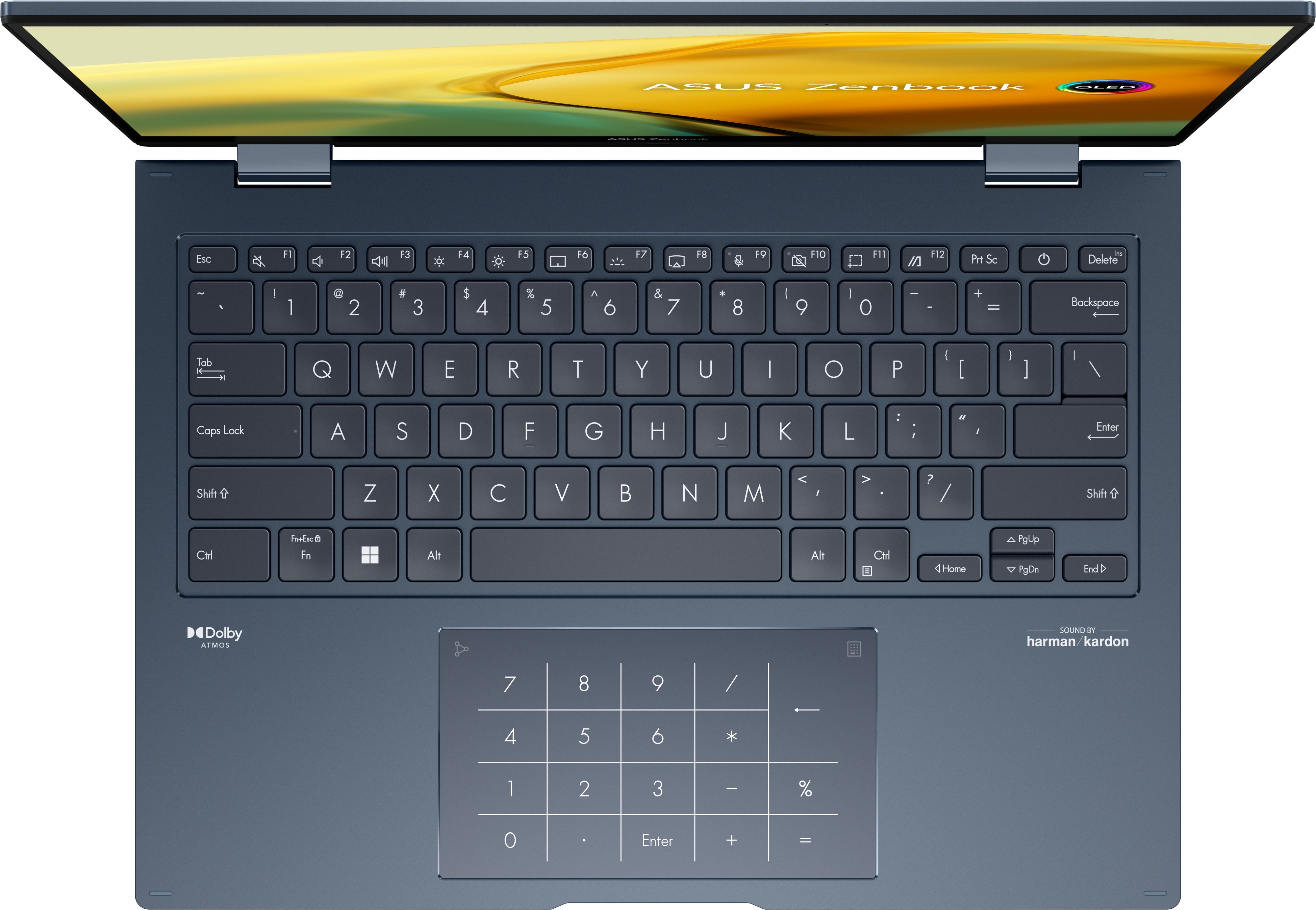 Ноутбук ASUS Zenbook 14 Flip OLED UP3404VA-KN127W (90NB10E2-M005M0) фото 7