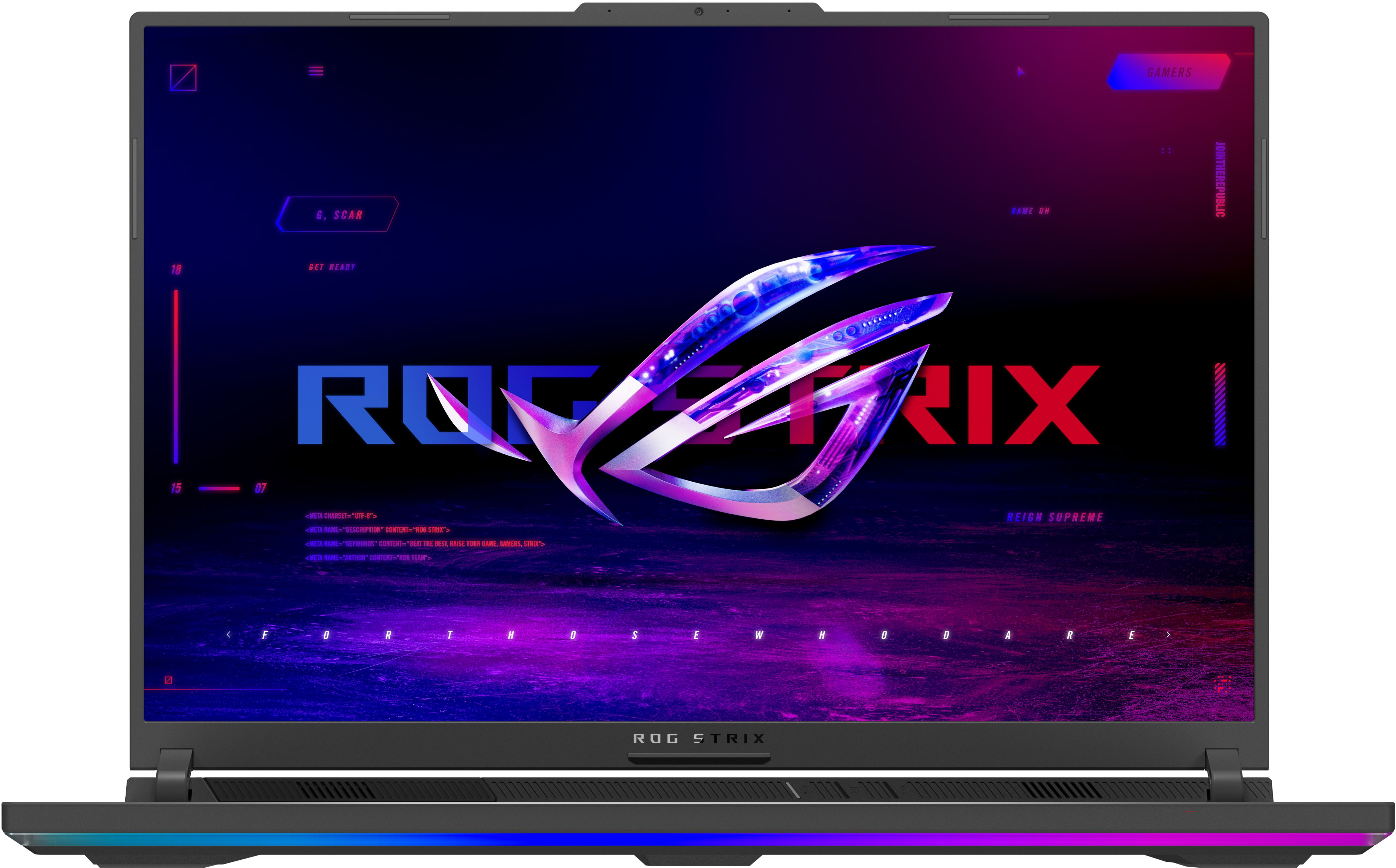 Ноутбук ASUS ROG Strix G18 G814JZR-N6069W (90NR0IN3-M00390)фото5