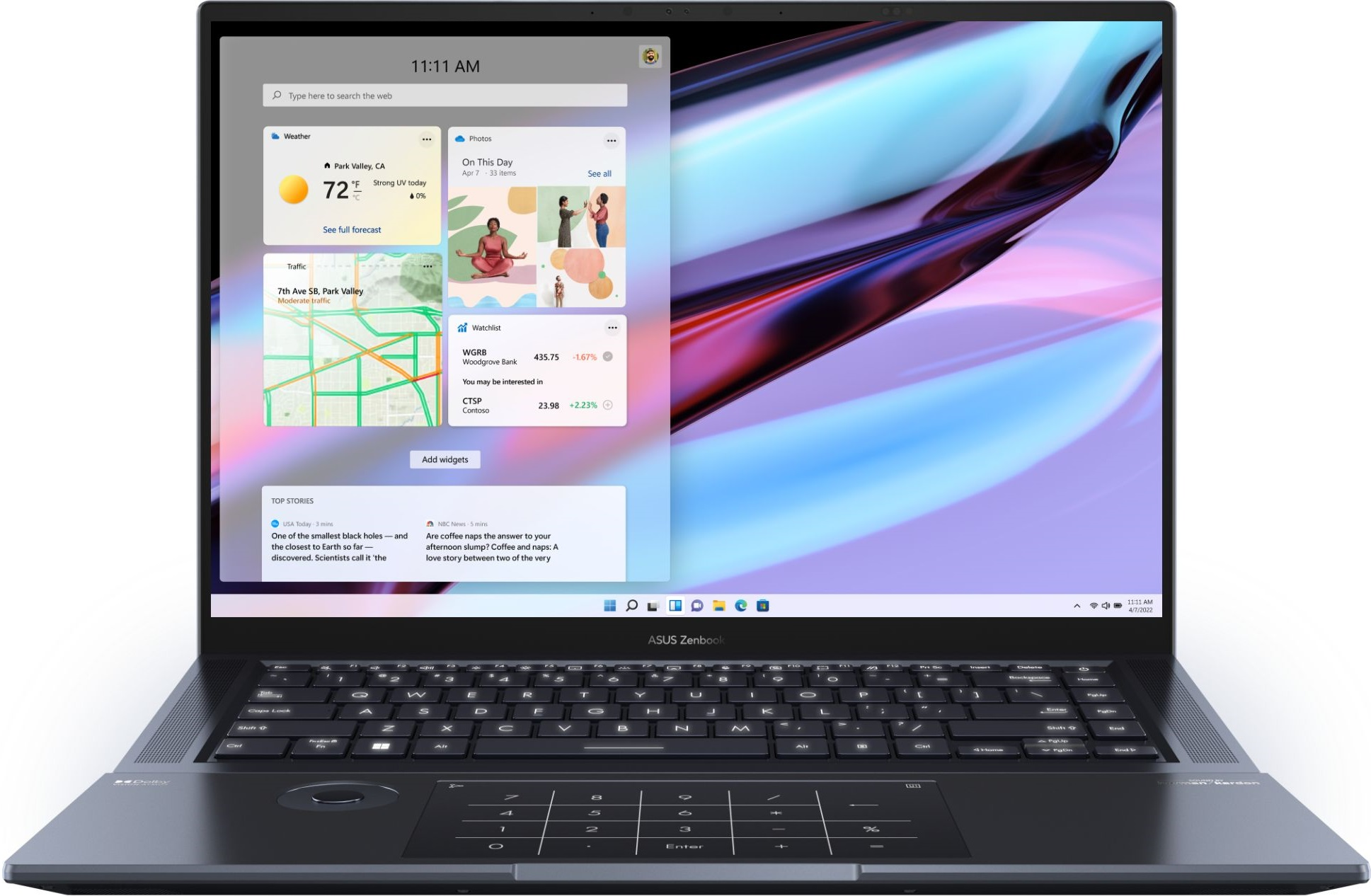 Ноутбук ASUS ZenBook Pro 16X OLED UX7602BZ-MY021W (90NB11C1-M00150) фото 2