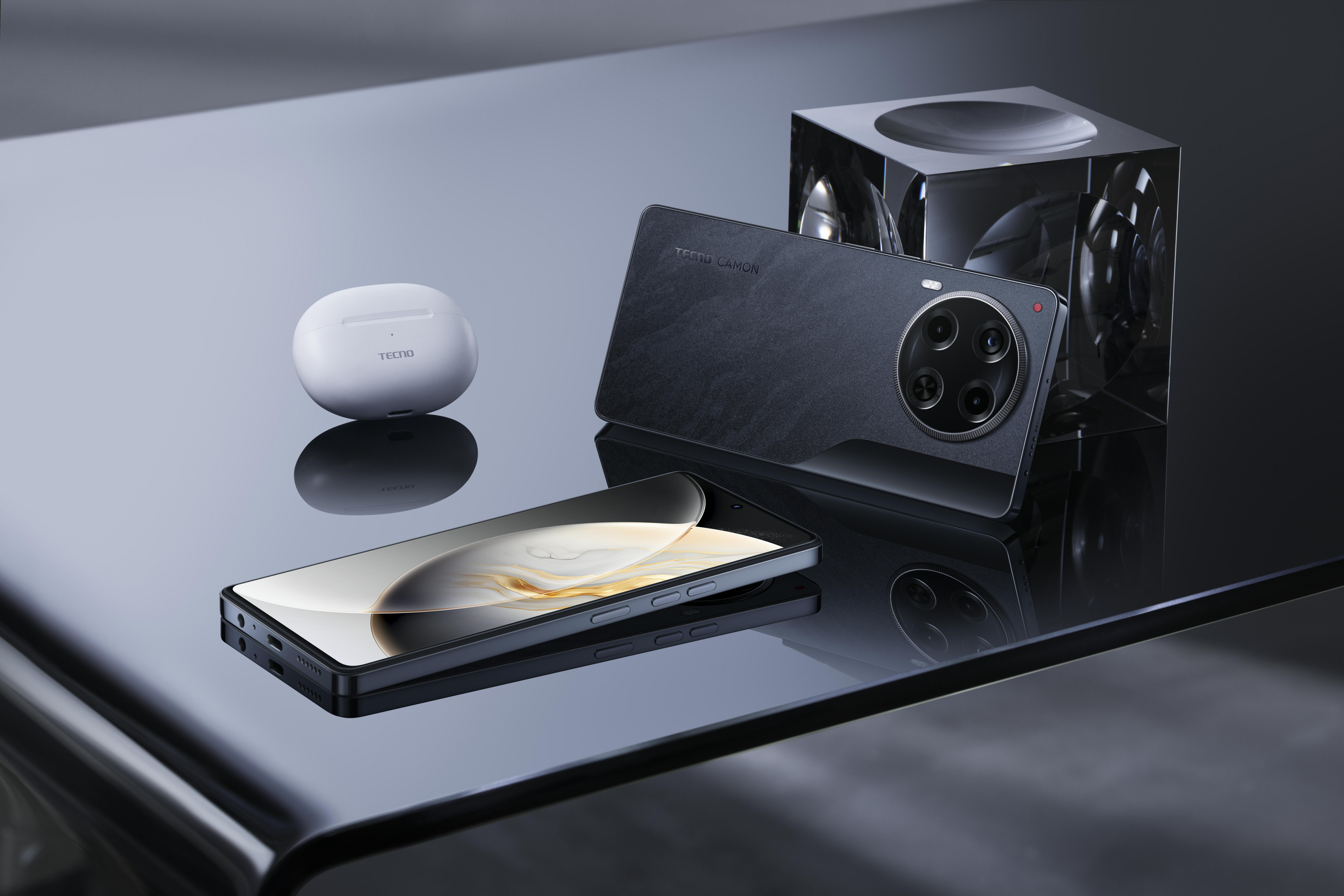 Смартфон TECNO Camon 30 (CL6) 8/256Gb Basaltic Dark (4894947020469) фото 6