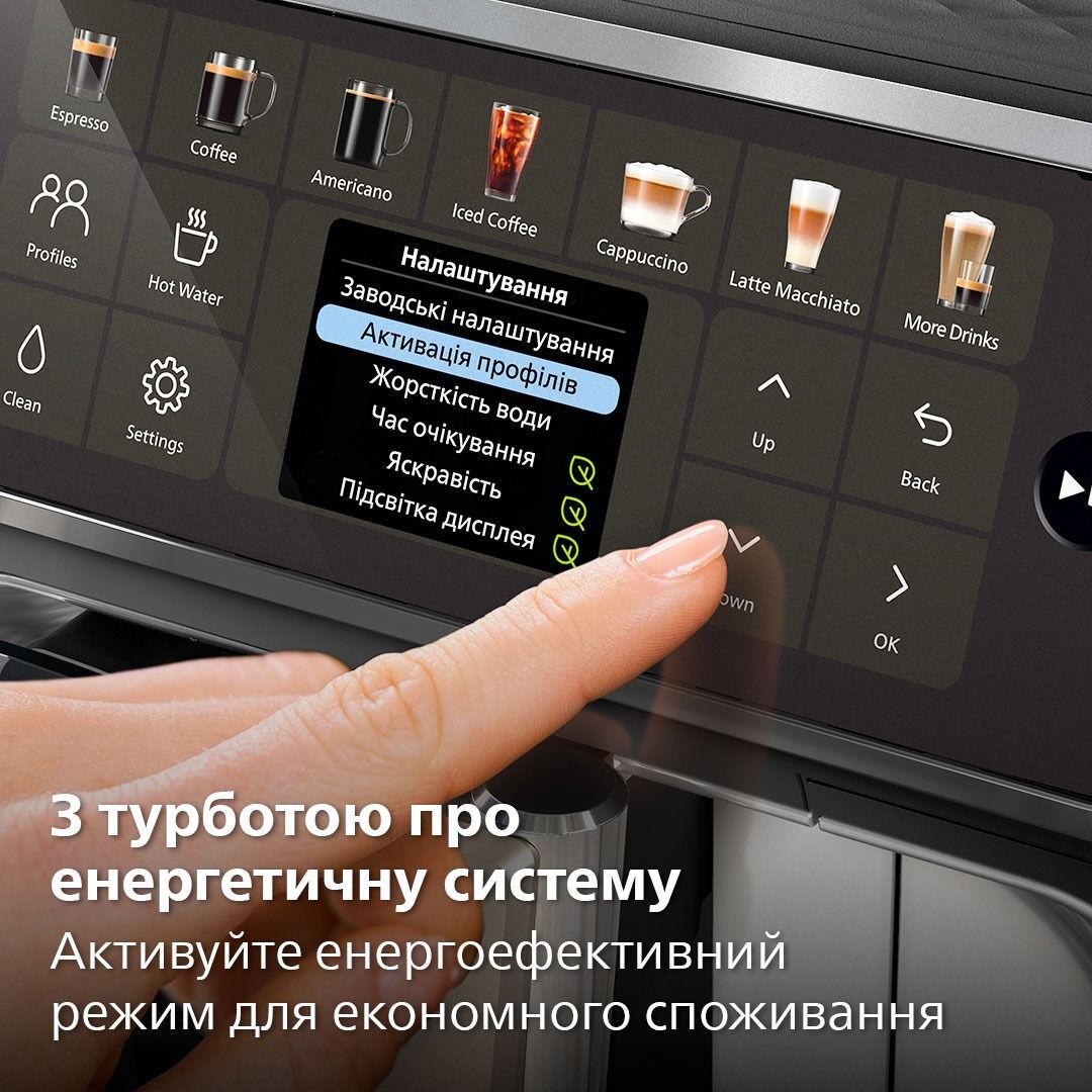 Кофемашина Philips LatteGo Series 4400 Series EP4449/70 фото 14