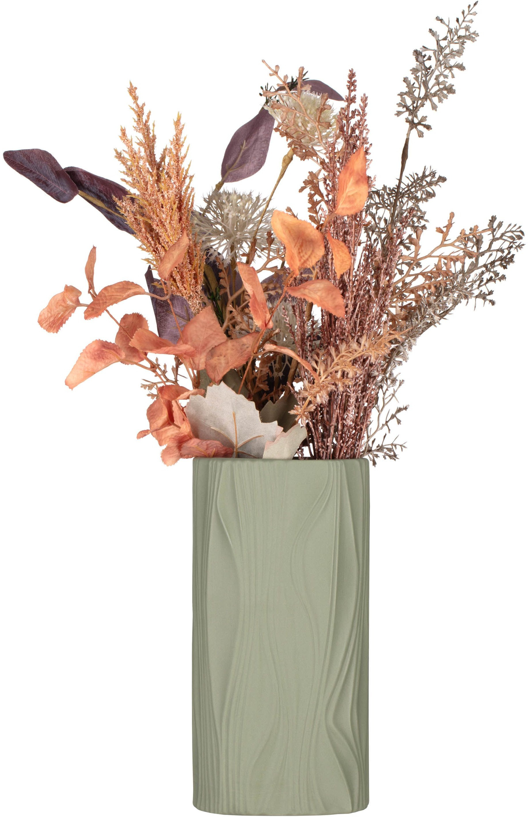 Ваза ARDESTO Liguria, 12.2х24см, фарфор, зеленый (AR3805O) фото 5