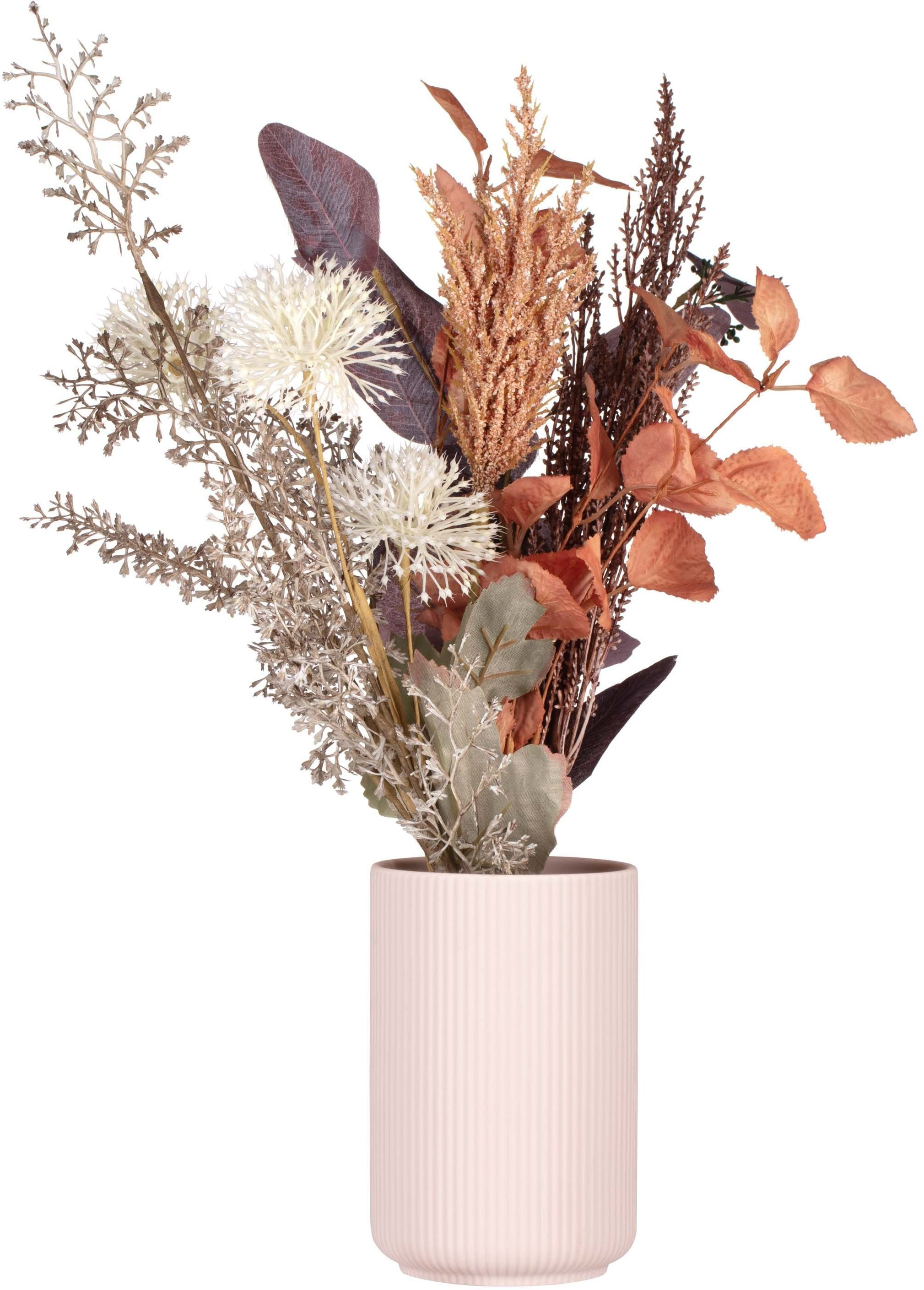 Ваза ARDESTO Cremona, 10х15.1см, порцеляна, рожевий (AR3811P)фото5