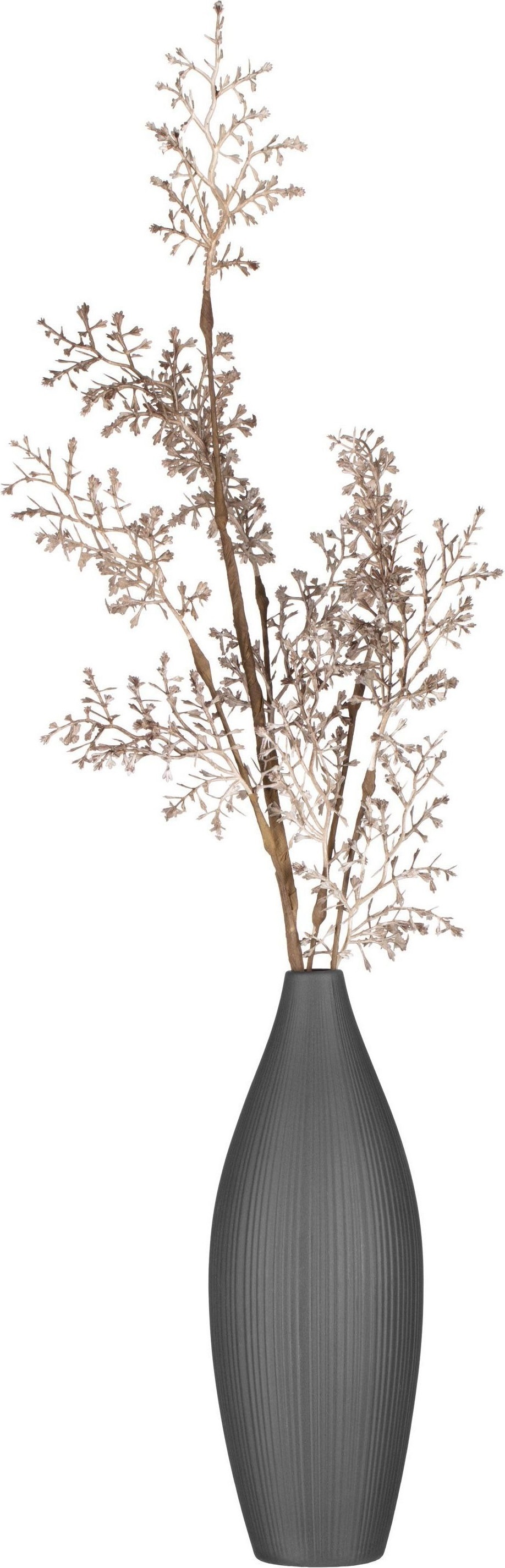 Ваза ARDESTO Siena, 7х23см, фарфор, серый (AR3806B) фото 2
