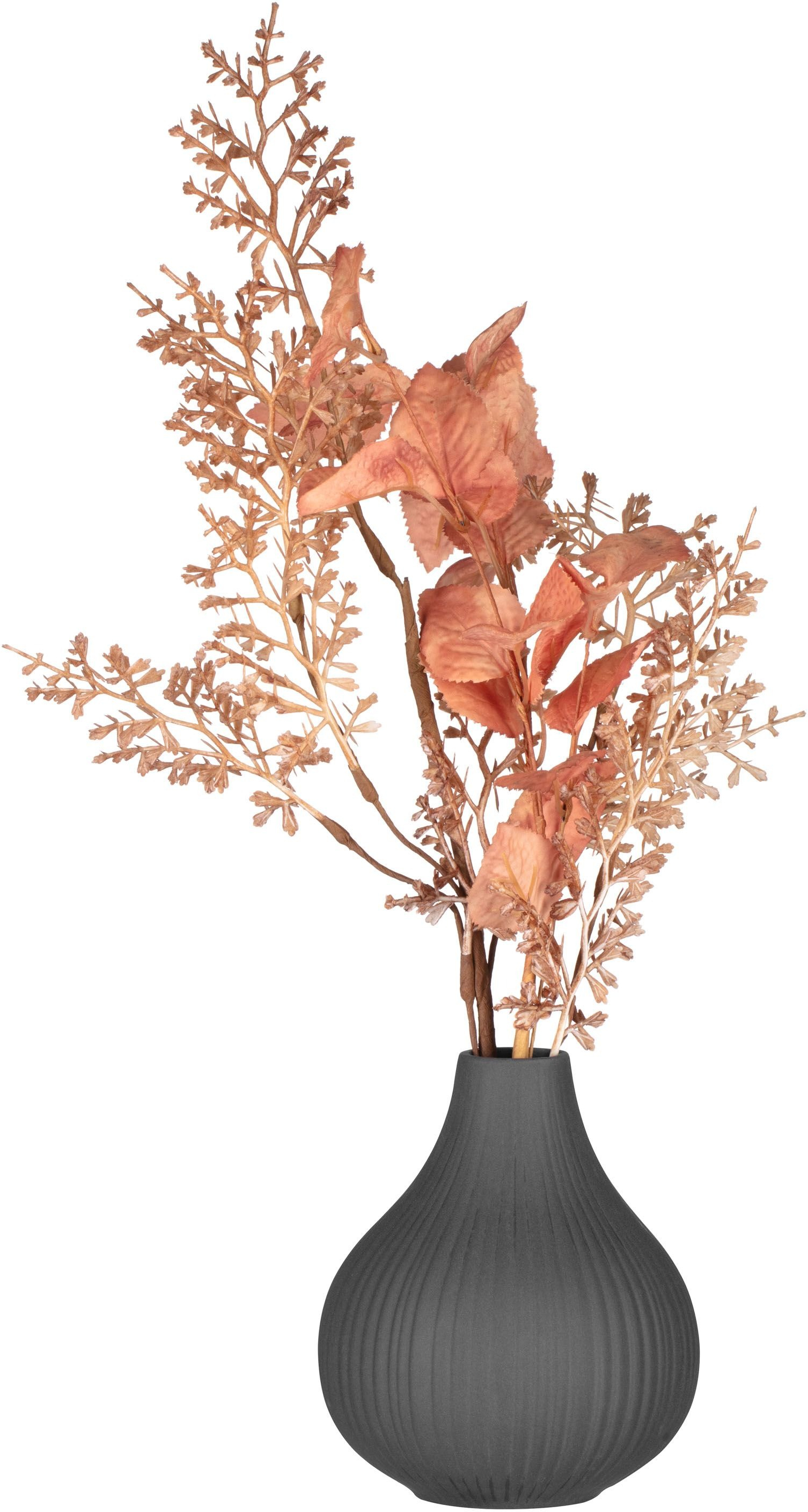 Ваза ARDESTO Lucca, 11.5х13.5см, порцеляна, світло сірий (AR38001B)фото5