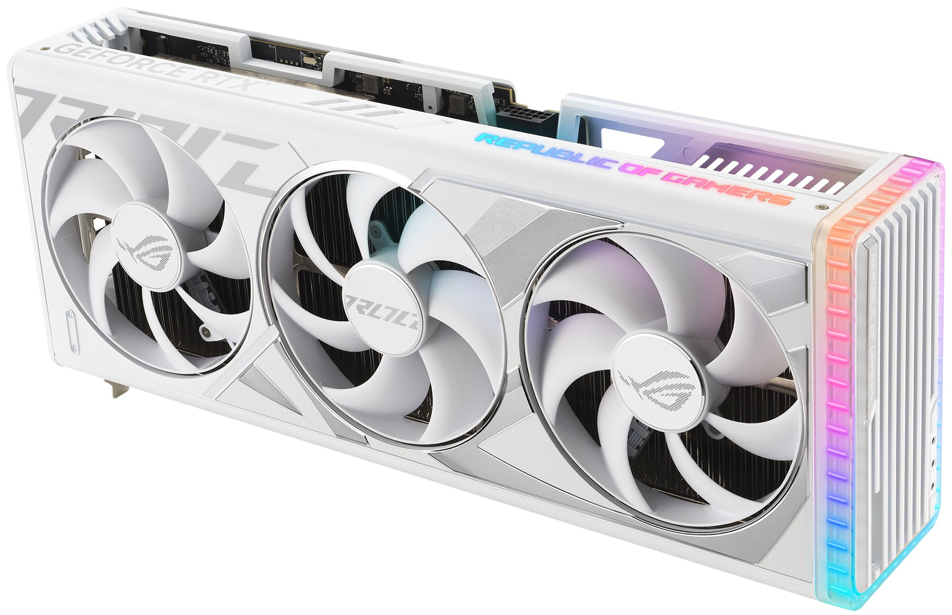 Видеокарта ASUS GeForce RTX 4080 SUPER 16GB GDDR6X GAMING ROG-STRIX-RTX4080S-16G-WHITE фото 11