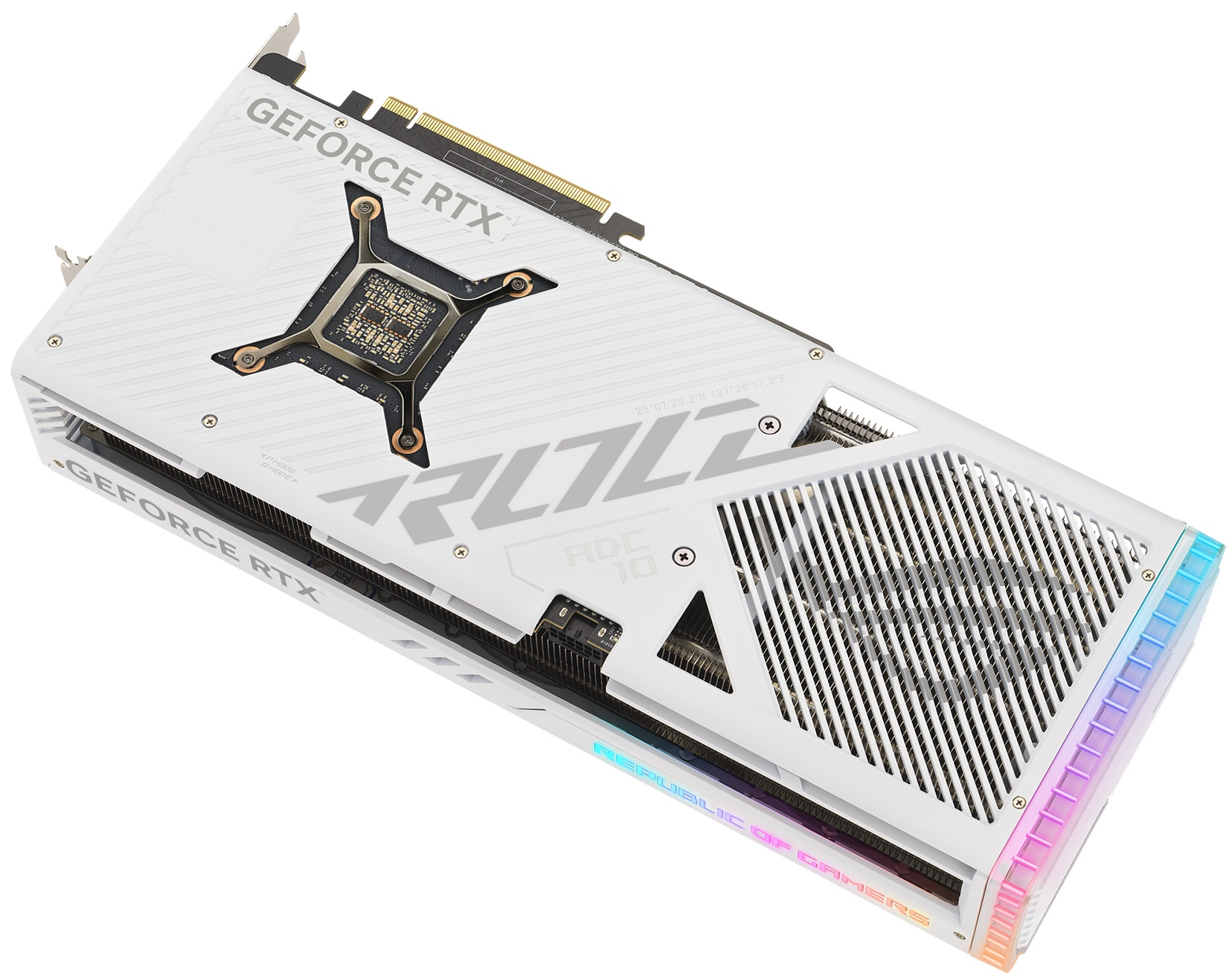 Видеокарта ASUS GeForce RTX 4080 SUPER 16GB GDDR6X GAMING ROG-STRIX-RTX4080S-16G-WHITE фото 17