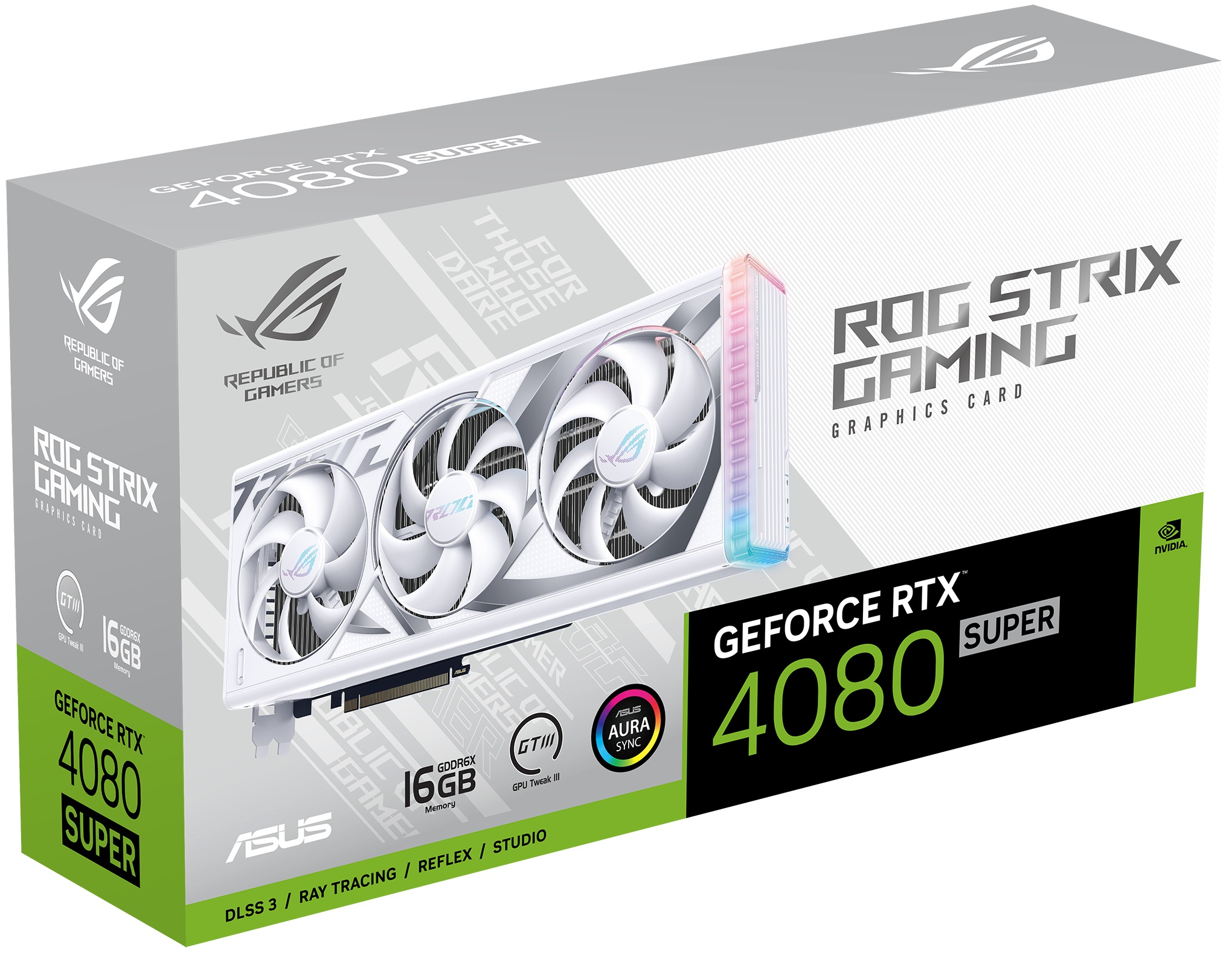 Видеокарта ASUS GeForce RTX 4080 SUPER 16GB GDDR6X GAMING ROG-STRIX-RTX4080S-16G-WHITE фото 24