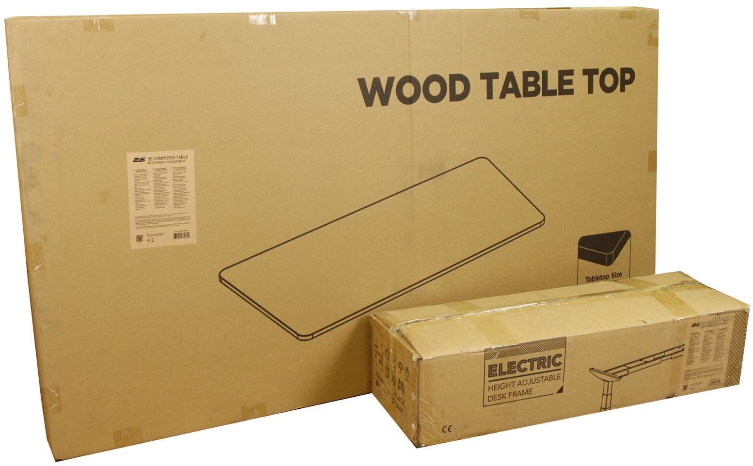 Стіл 2Е з регулюванням висоти White (2E-CE150W-MOTORIZED)фото