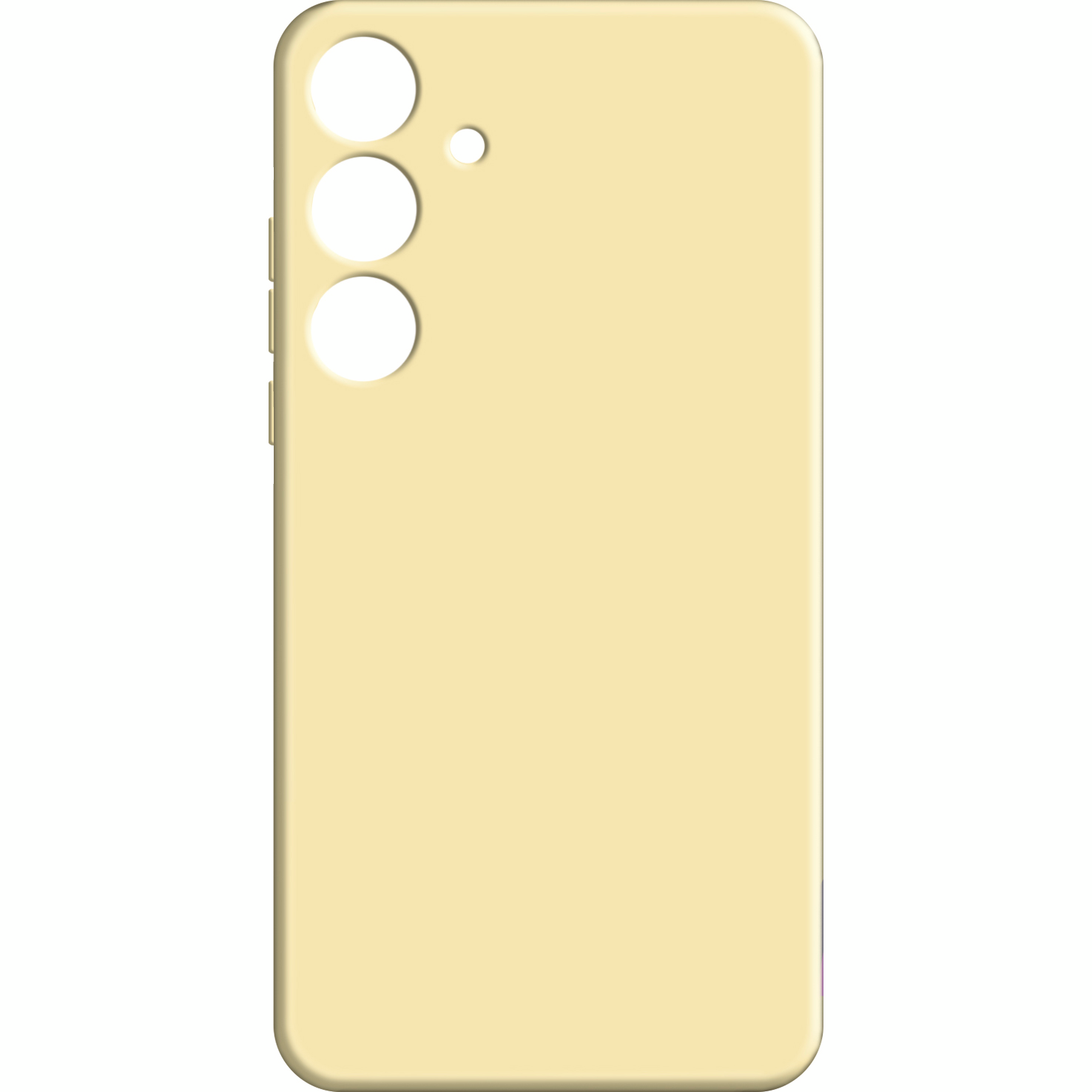 Чехол MakeFuture для Samsung S24 Silicone Yellow (MCL-SS24YE) фото 2