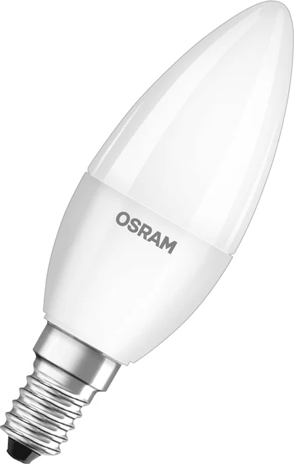Набір ламп 4шт Osram Led E14 4.9Вт 4000К 470Лм B40 (4058075819474)фото3