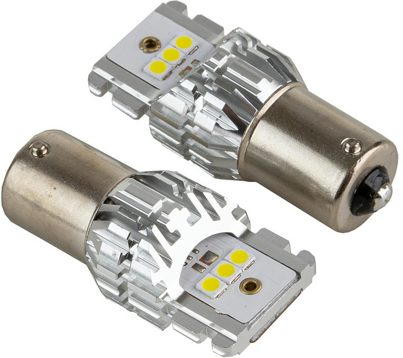 Лампа PULSO габаритна LED 1156 BAU15s 6SMD-2835 9-32V 1050lm (LP-66156W)фото2