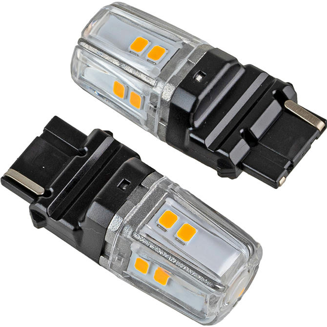 Лампа PULSO габаритна LED 3156 W2,5x16q 12SMD-2835 9-36V 400lm Amber (LP-64156A)фото2