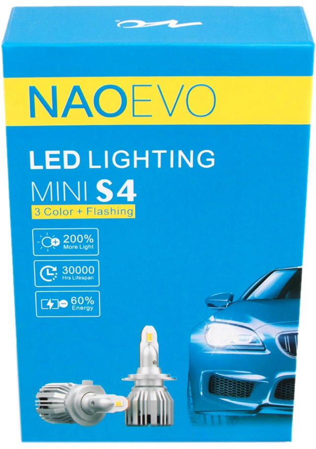 Лампы PULSO Naoevo S4 LED H27 Flip Chip 9-V 30W 3600lm (S4-H27) фото 4