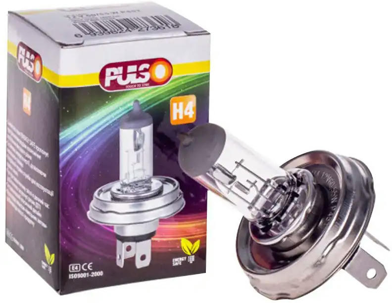 Лампа PULSO галогенна H4 P45T 12V 60/55W Clear (LP-41450)фото2