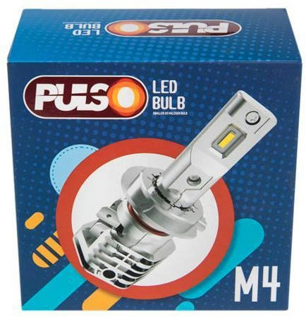 Лампи PULSO M4-H8/H9/H11/H16 LED-chips Cree 9-32V 2x25W 4500lm (M4-H8/H9/H11/H16)фото3