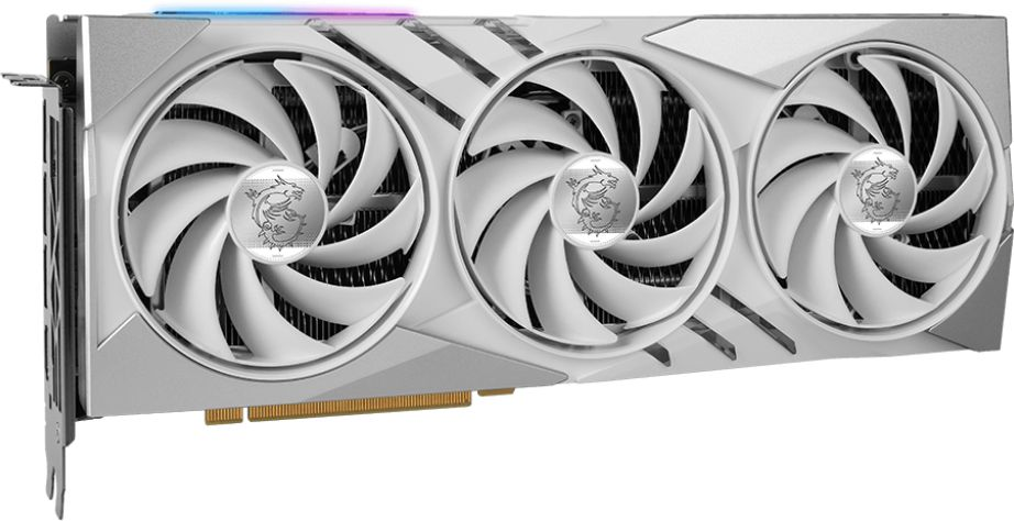 Відеокарта MSI GeForce RTX 4060 Ti 16GB GDDR6 GAMING X SLIM WHITE (912-V517-223)фото2