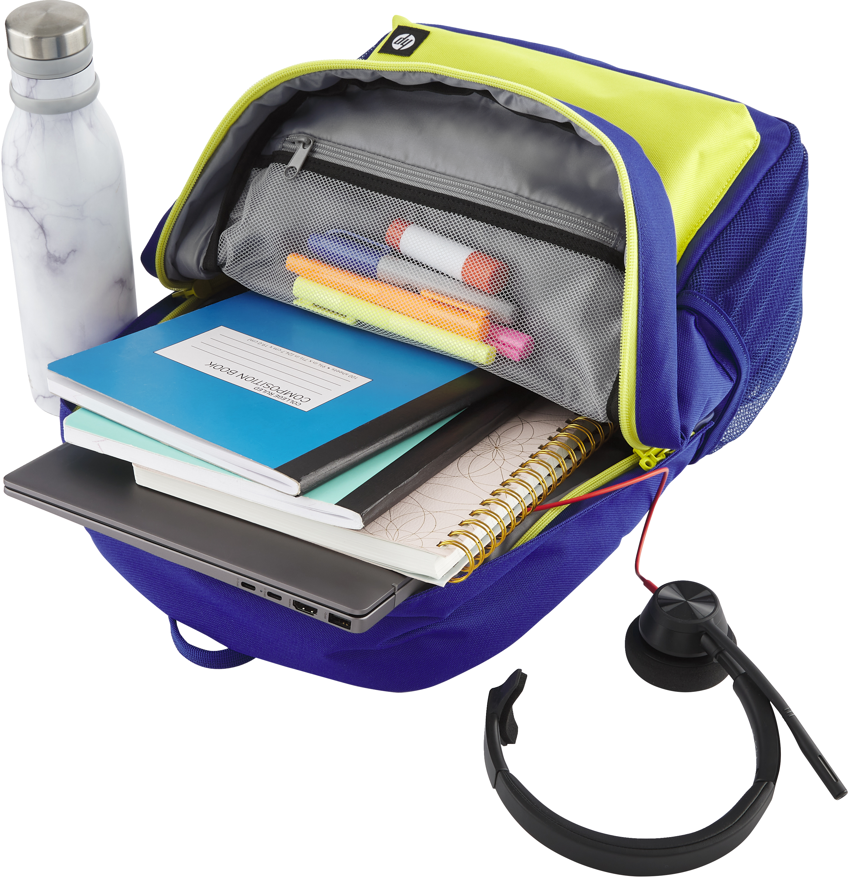 Рюкзак HP Campus Blue Backpack 15.6" (7J596AA) фото 9