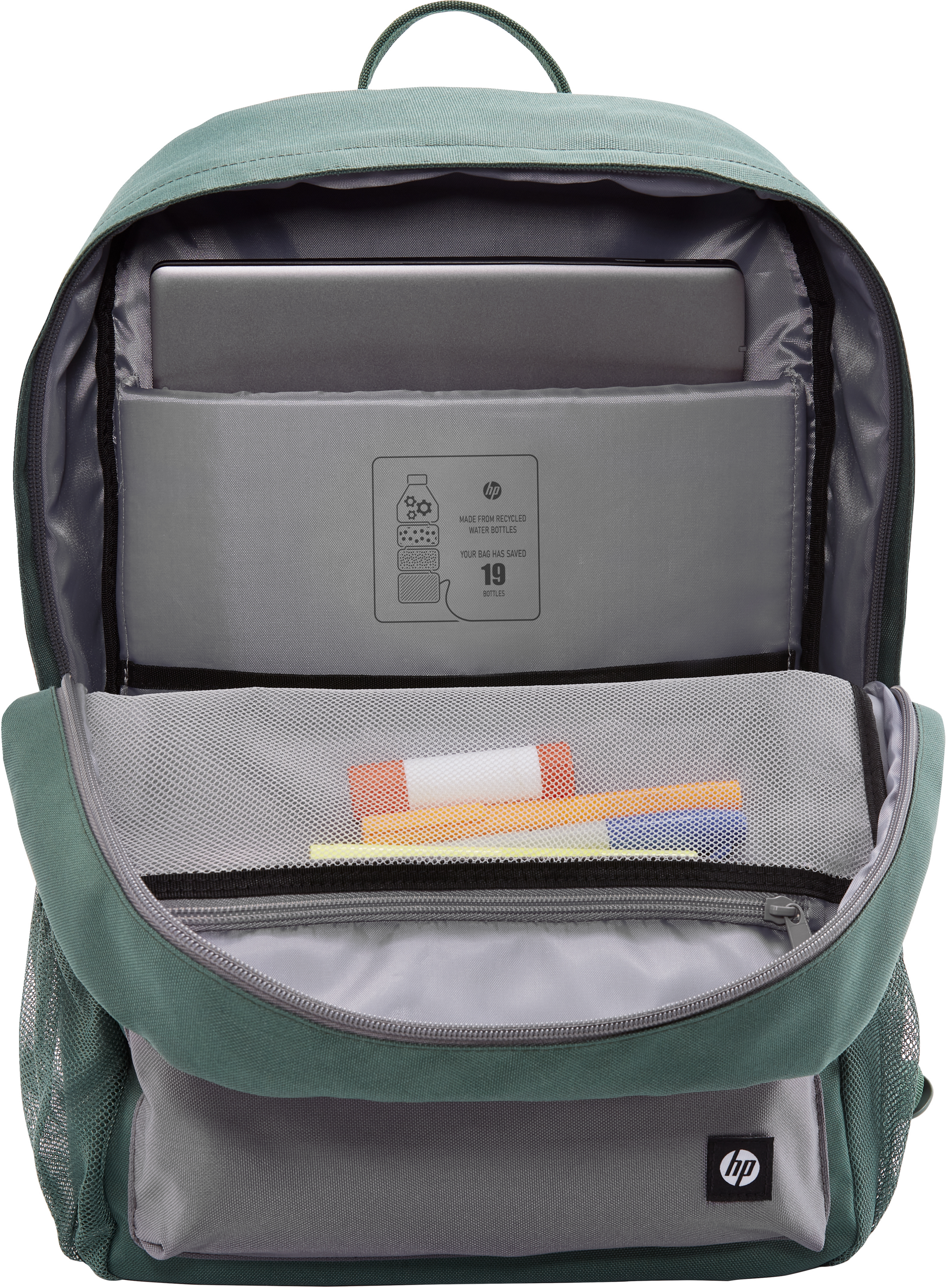 Рюкзак HP Campus Green Backpack 15.6" (7J595AA) фото 7