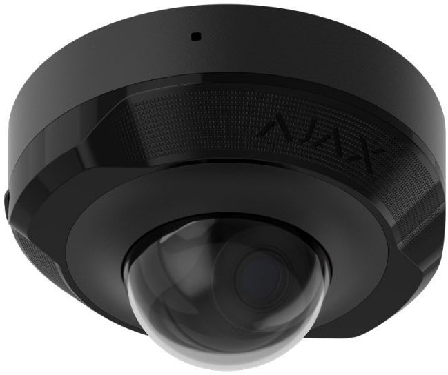IP-Камера проводная Ajax DomeCam Mini, мини купольная, черная (000039320) фото 5