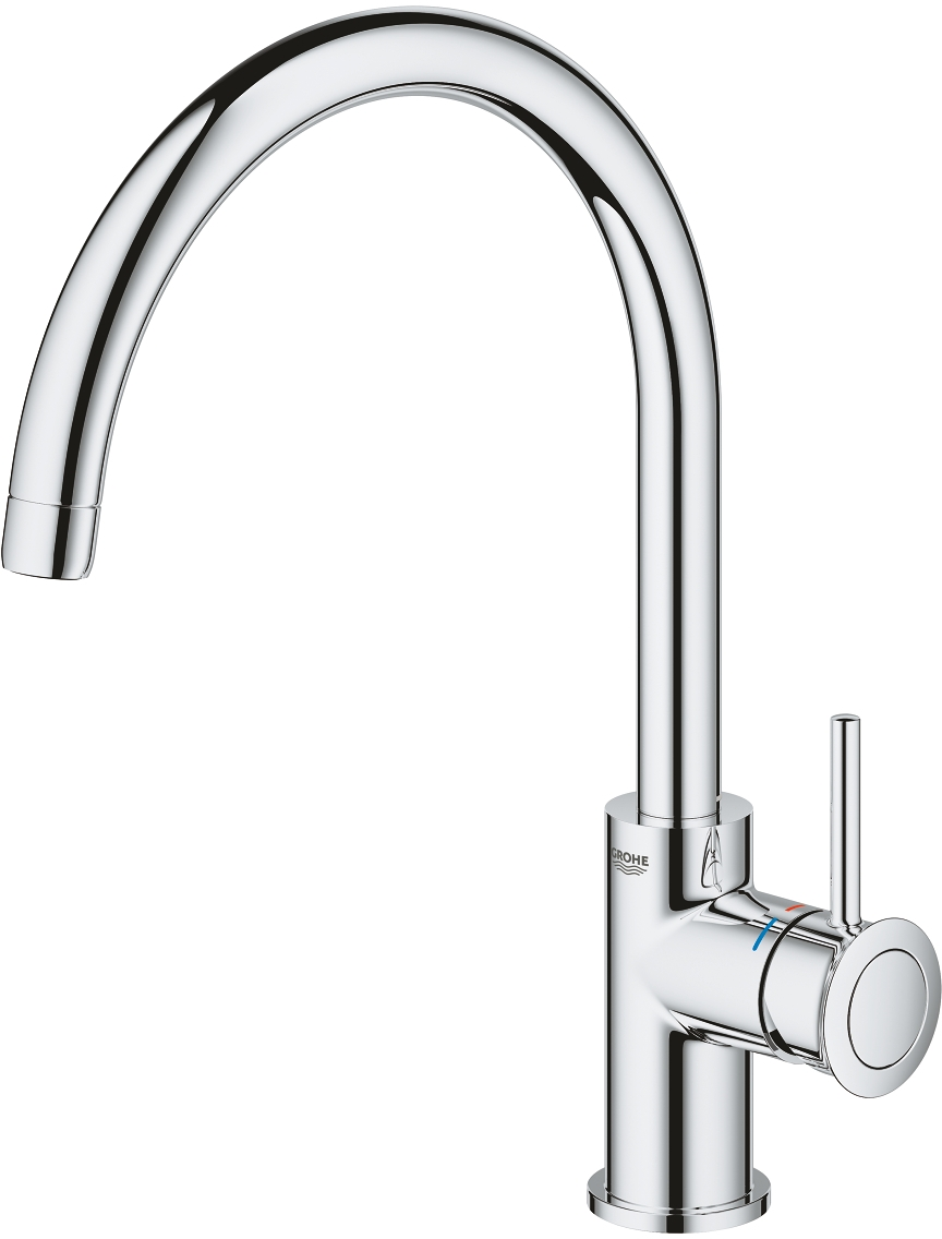 Смеситель для кухни Grohe BauClassic, 223мм (30577000) фото 3