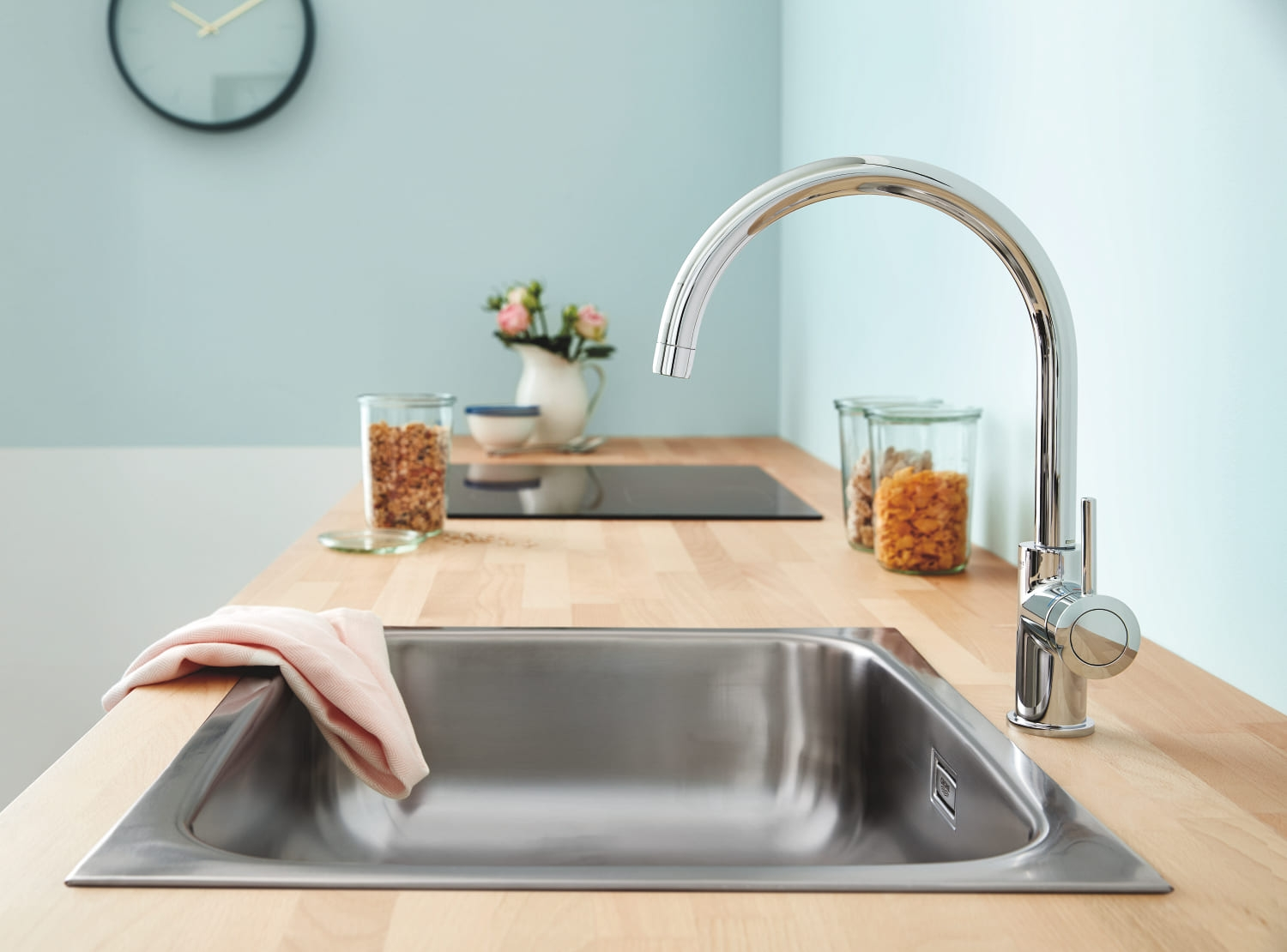 Смеситель для кухни Grohe BauClassic, 223мм (30577000) фото 7