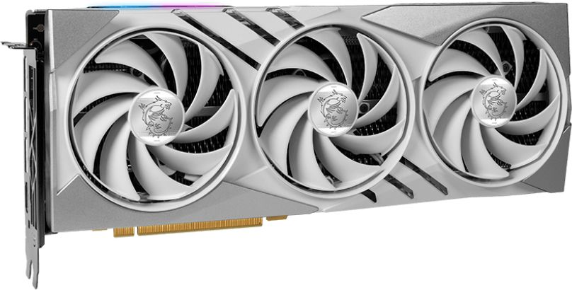 Видеокарта MSI GeForce RTX 4070 SUPER 12GB GDDR6X GAMING X SLIM WHITE (912-V513-656) фото 3