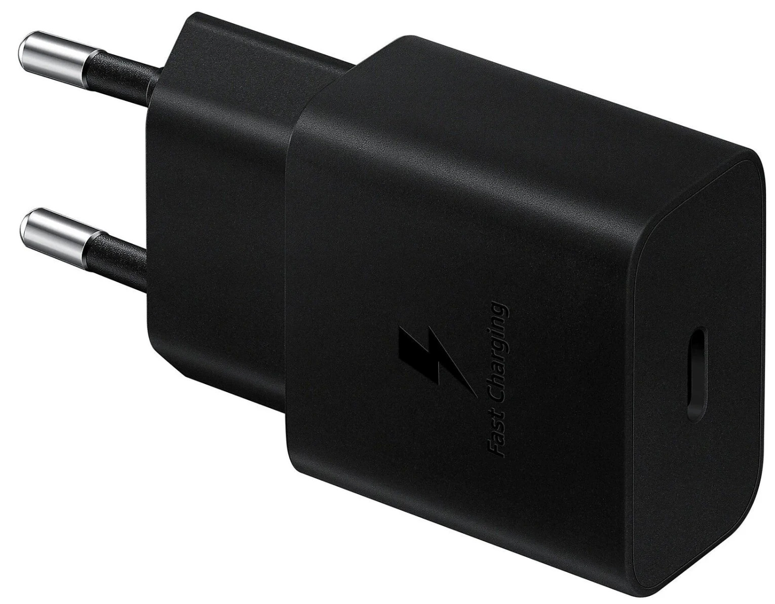 Сетевое зарядное устройство Samsung 15Вт USB-С Black (EP-T1510NBEGEU) фото 2