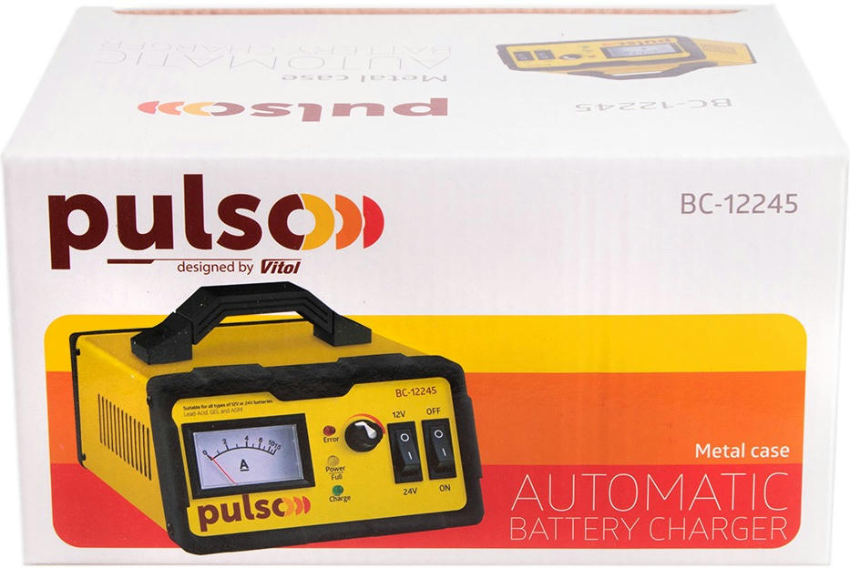 Зарядное устройство PULSO импульсное 12-24В 0-15A (BC-12245) фото 6