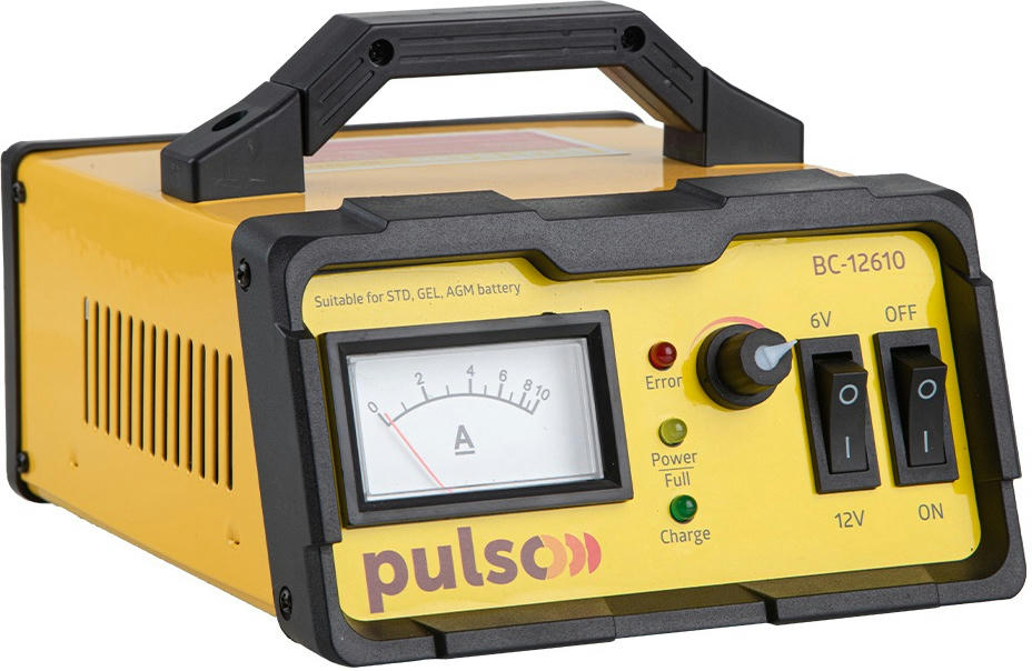 Зарядное устройство PULSO импульсное 6-12В 0-10A (BC-12610) фото 2