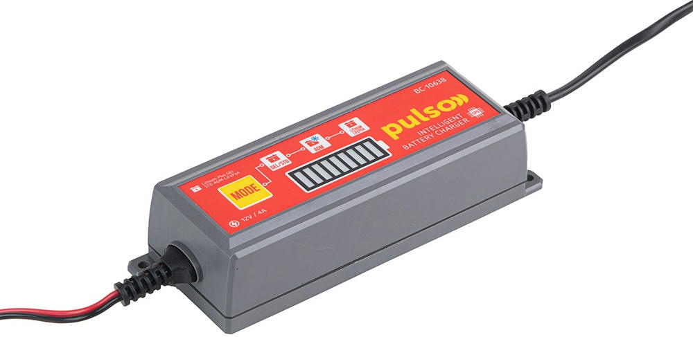 Зарядное устройство PULSO импульсное 12В 4A (BC-10638) фото 2