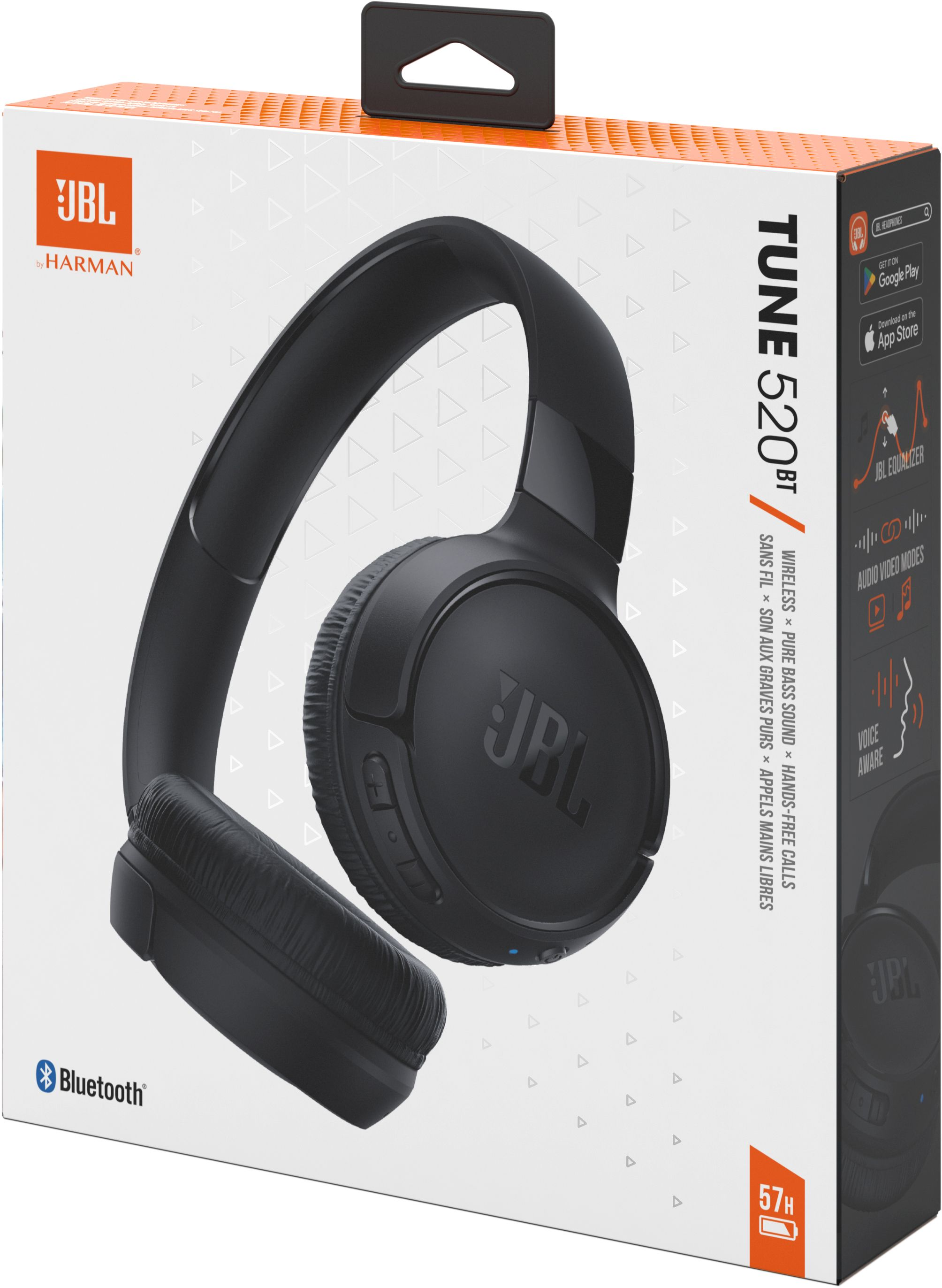 Навушники Bluetooth JBL Tune 520 BT Black (JBLT520BTBLKEU)фото12