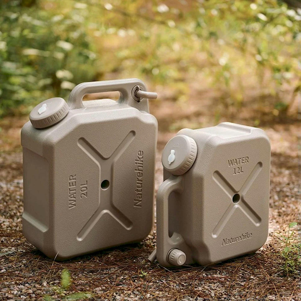 Каністра для води Naturehike CNH22CJ018, 12 літрів, коричневафото