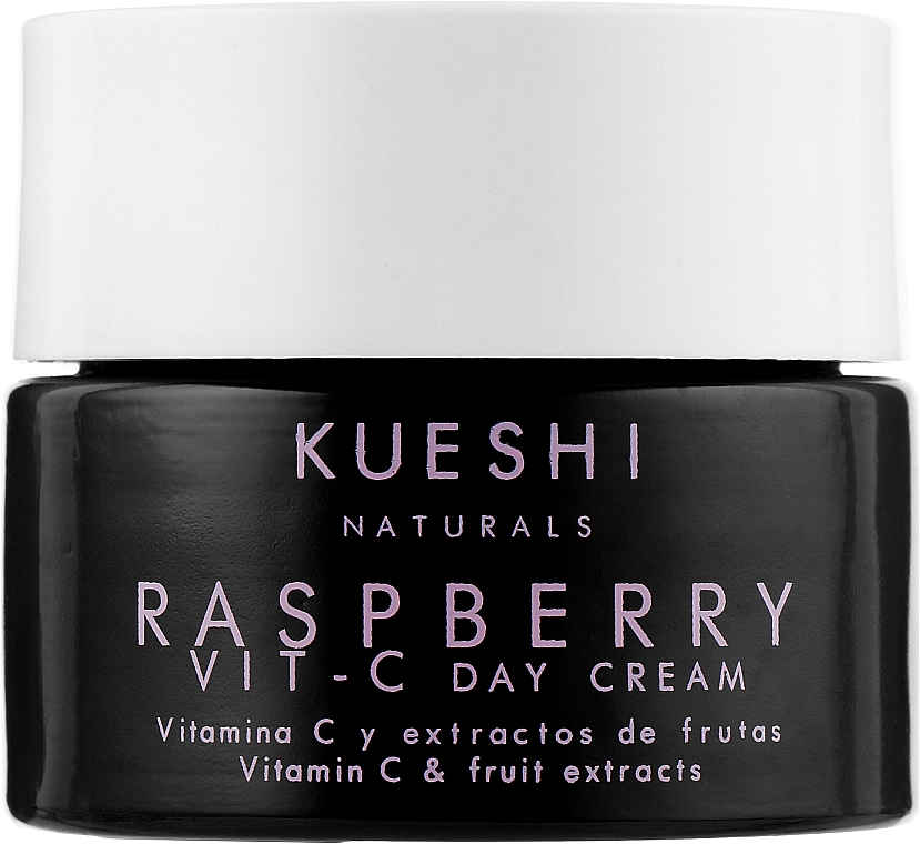 Крем для обличчя денний Kueshi raspberry super fruit vit-C day cream малина 50млфото2
