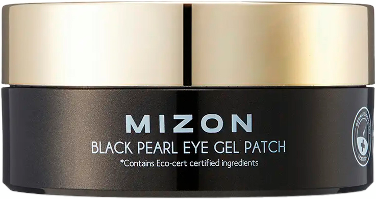Патчи гидрогелевые Mizon Black Pearl Eye Gel Patch с экстрактом черного жемчуга 60шт фото 3