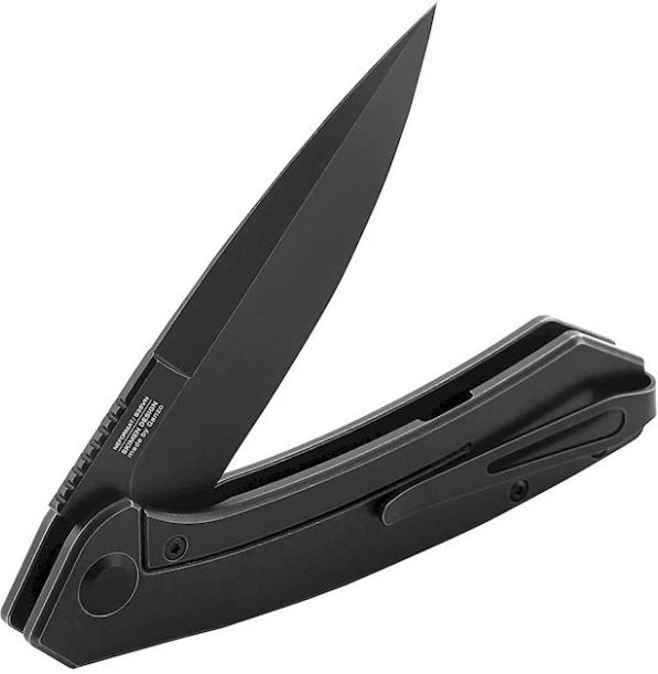 Нож складной Adimanti by Ganzo (Skimen design) титановый черный фото 5
