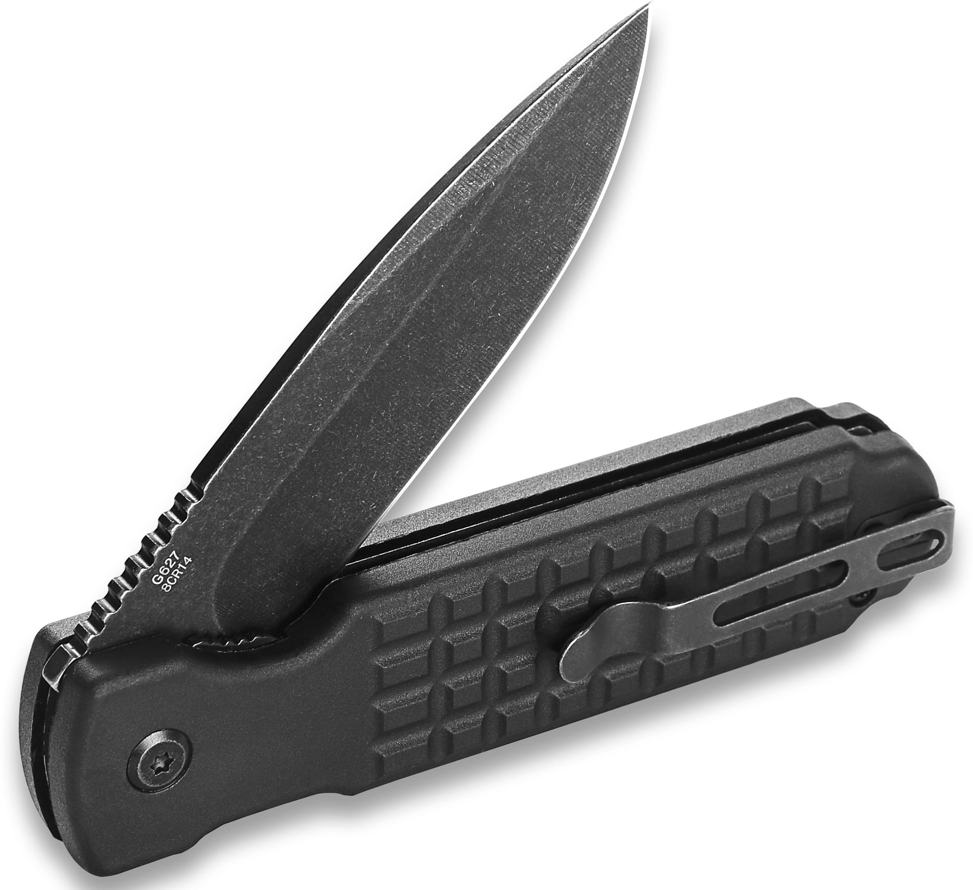 Нож складной Ganzo G627-BK черный фото 5