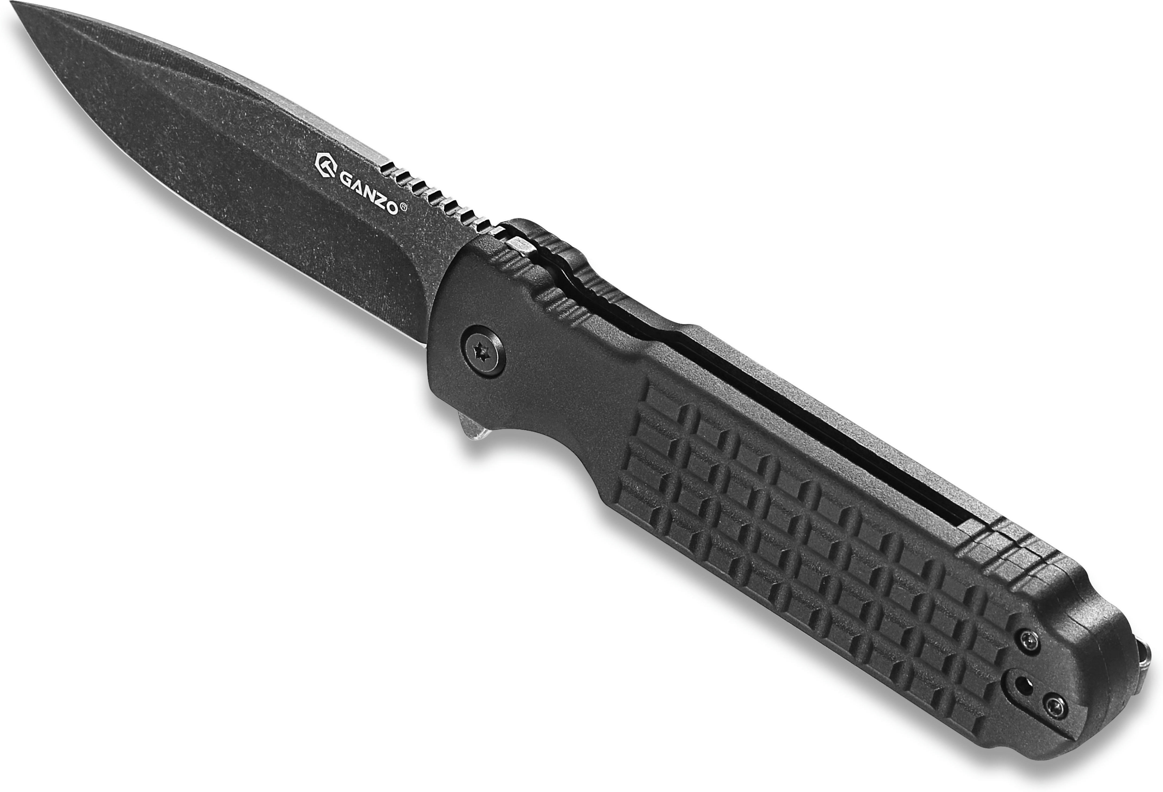 Нож складной Ganzo G627-BK черный фото 6