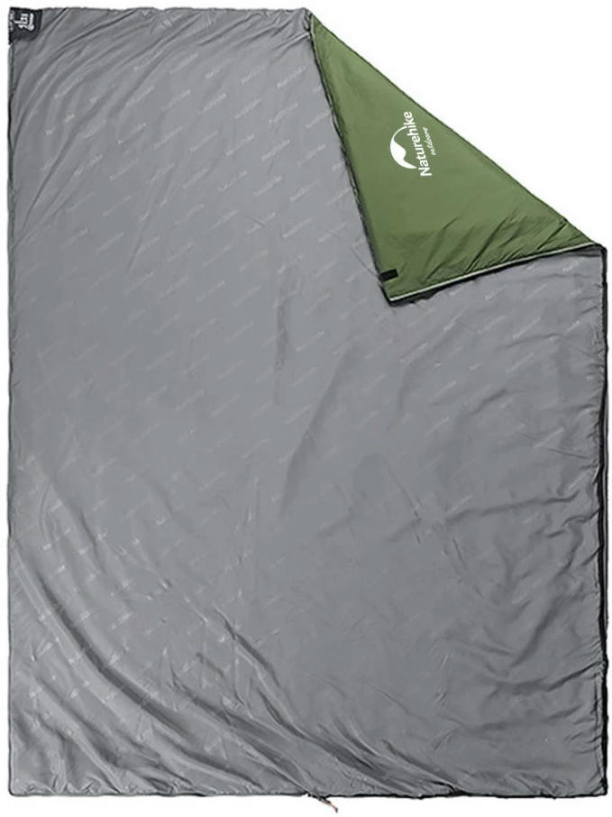 Спальник надлегкий Naturehike LW180 NH21MSD04 лівий, (15°C), pp M, темно-зеленийфото2