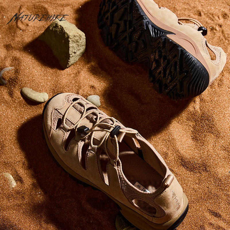 Трекинговые летние ботинки Naturehike CNH23SE003, размер 42, песочный фото 6