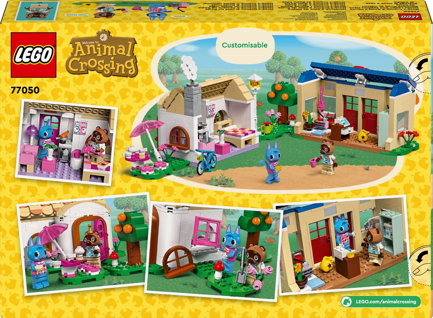 LEGO 77050 Animal Crossing Ятка «Nook's Cranny» й будинок Rosieфото