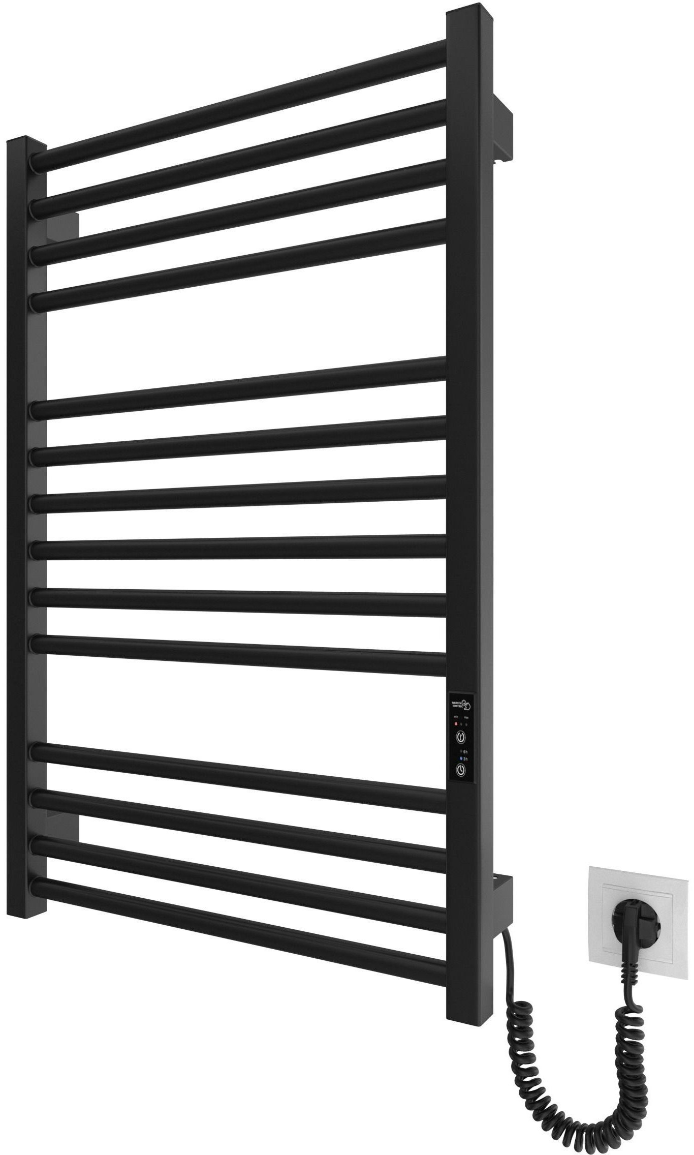 Рушникосушка Hygge Family електрична Derby, 770х530х80мм (6.1.0402.06.BM)фото4