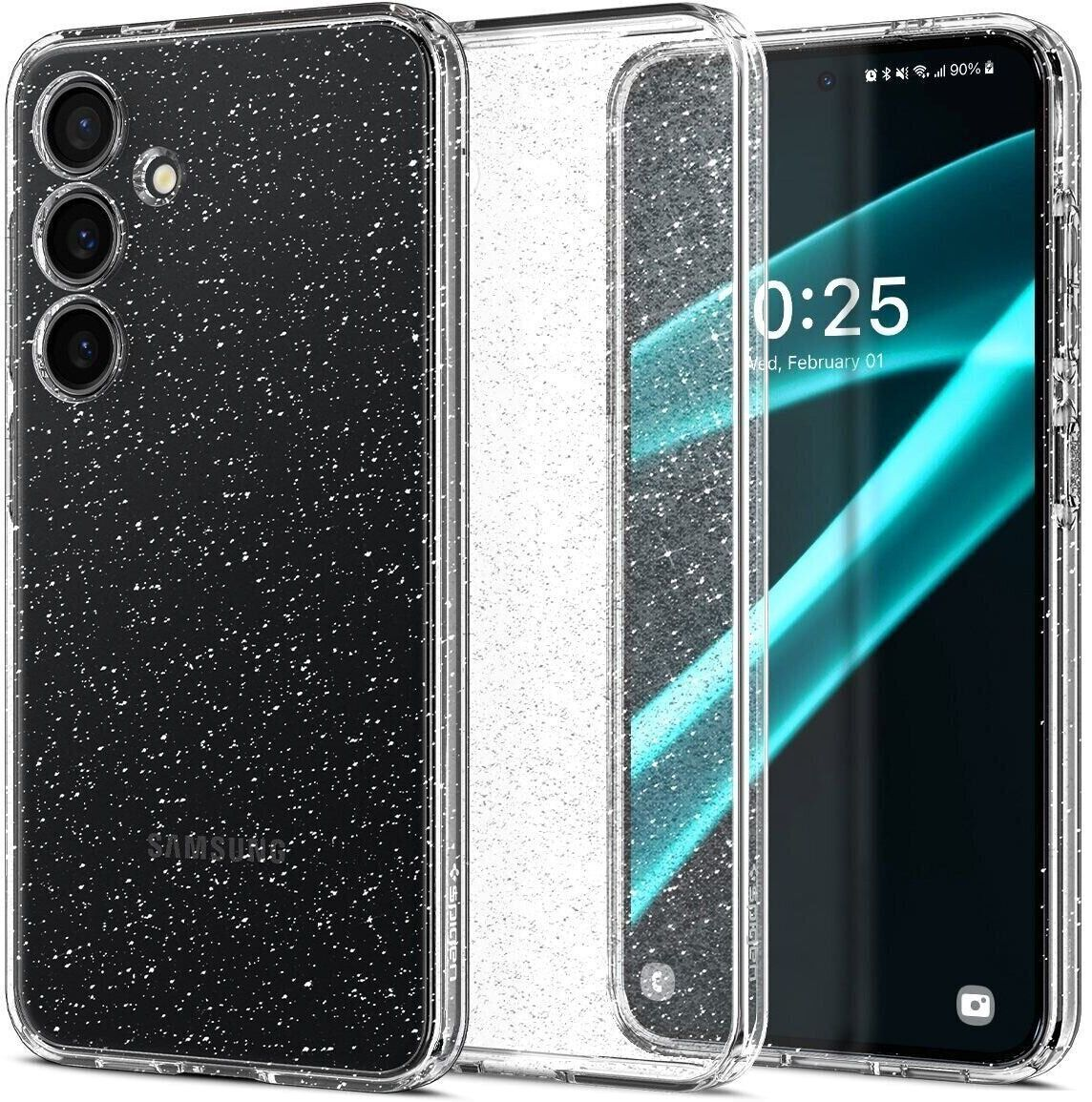 Чохол Spigen для Samsung Galaxy S24, Liquid Crystal Glitter, Crystal Quartz (ACS07345)фото10